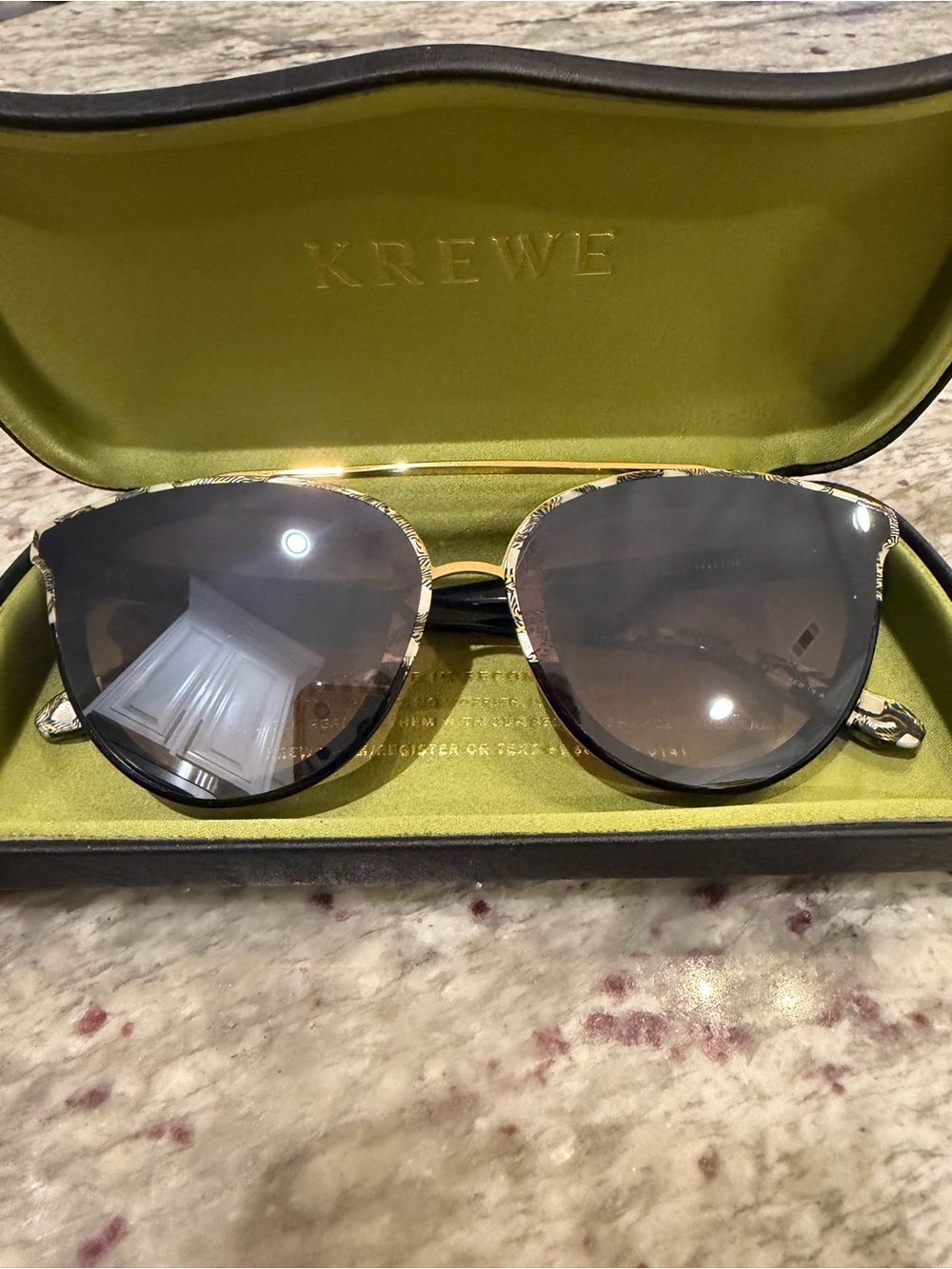 KREWE Sunglasses - Clio Nylon